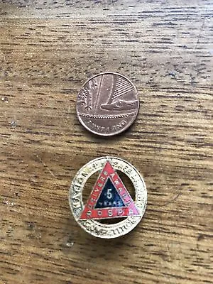 5 Year:Enamel Lapel Pin Badge;National SAFE DRIVING COMPETITION DRIVERS AWARD. • £1.23