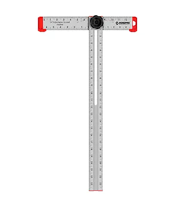 Adjustable T Square 24 Inch Measuring Tools Drywall T Square Tool Aluminum • $37.98