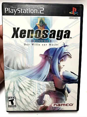 Xenosaga Episode 1 Sony Playstation 2 PS2 Complete CIB NTSC + Insert & Reg Card • £30.45