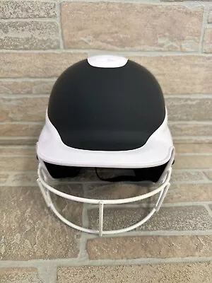 RIP-IT Vision Classic Softball Batting Helmet Black White S/M 6-6 7/8 • $29.99
