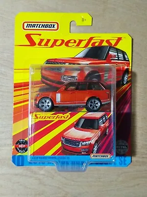 Matchbox Superfast Range Rover Sport • $5.95