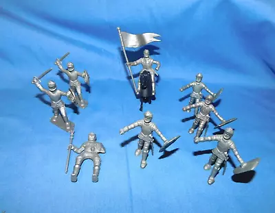 MARX Vintage 54MM ROBIN HOOD PLAYSET CASTLE KNIGHTS 6 FOOT 1 MOUNTED  LOT 4 • $25