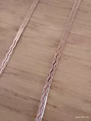 £14.99 • Buy Italian Made Herringbone Chain Rose Gold Overlay On Sterling Silver 20 .