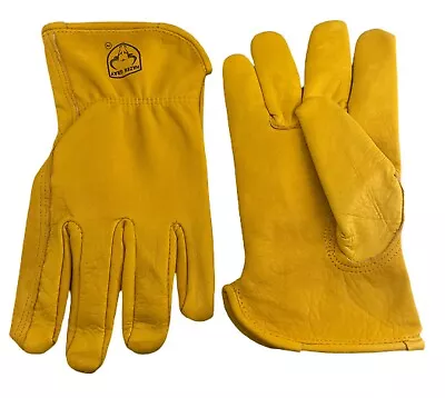 Cowhide Premium Work Leather Gloves • $12.99