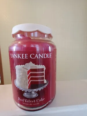 Yankee Candle Red Velvet Cake Jar Rare • £85