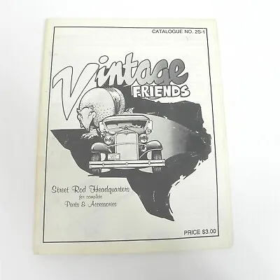 1990s Vintage Friends Street Rod Headquarters For Parts And Accessories Catalog  • $10.48