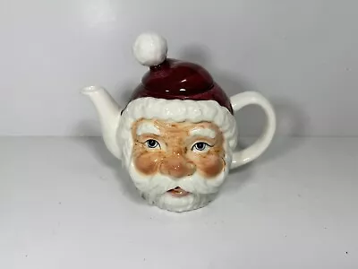 Vintage Santa Teapot Otagirl Japan Hand Painted Mary Ann Baker B90 • $32