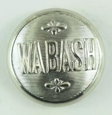 1880s-90s Wabash Railroad Original Uniform Button 2 Z9AM • $17.25