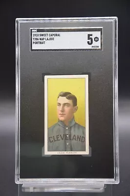 1910 Sweet Caporal 350/30 Nap Lajoie Portrait SGC 5 - Gorgeous! • $5000