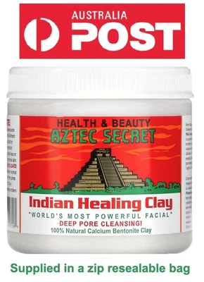 $9.50 • Buy Aztec Secret Indian Healing Clay Deep Pore Cleansing Mask Calcium Bentonite Clay