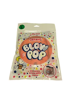 CHARMS BLOW POP Novelty Underwear SWAG Boxer Briefs Men's Size XL 38-40 NIP • $15.99