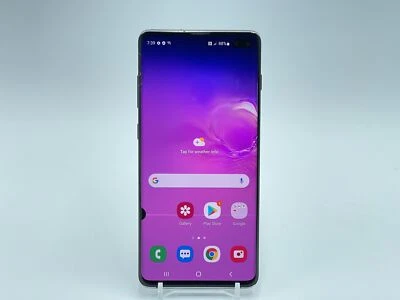 $91.95 • Buy Samsung Galaxy S10+ 128GB SM-G975U (LTE Unlocked) Black CrkBck BdLCD (E-000229)