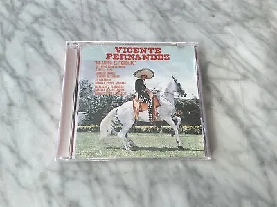 Vicente Fernandez Mi Amigo El Tordillo CD SEALED! ORIGINAL 1993 SONY Discos NEW! • $65.99