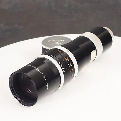 ^ Kern Yvar 150mm AR F/4 Telephoto C Mount Cine Lens - #3487 + Manual! • $215