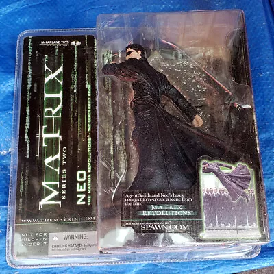 MATRIX RELOADED SERIES TWO - NEO THE SUPER BURLY BRAWL BY McFARLAND TOYS 2003 • $45