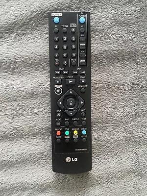 LG DRT389H Original Remote Control LG AKB54089001 DVD Recorder Remote Black #2 • £17.69