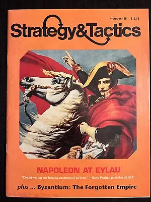 $4.99 • Buy Strategy & Tactics Magazine - #138 - October 1990 - With Map + Unpunched!