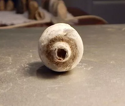 Carved Civil War Bullet Minie Ball - Musket Nipple? • $15