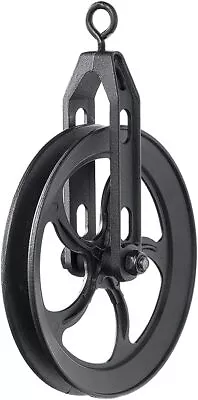 Rustic State Vintage Industrial Look Medium Wheel Farmhouse Pulley For Custom Ma • $30.26