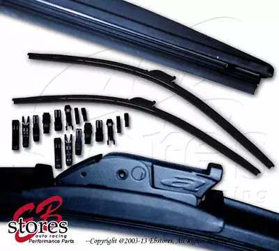 Set Of 2 P&H PTB I&L Arm Bracketless Wiper Blades 21  Driver 20  Passenger Side • $13.15