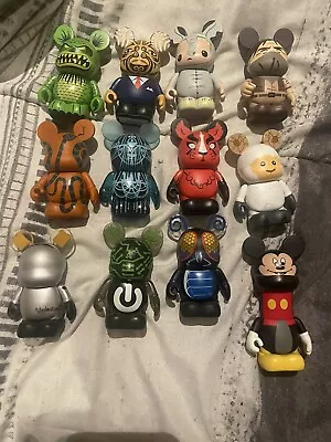 Disney Vinylmation 3'' Urban 9 Series Full Set 13 Figures With Chaser And Topper • $75