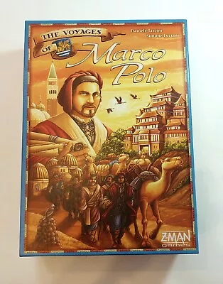 The Voyages Of Marco Polo Board Game By Z-Man Games Very Good  • $20.50