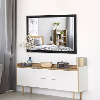 Round/Rectangular Wall Mirror Vanity Mirror Home Decor For Bathroom Living Room • $29.58