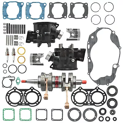 Complete Crankshaft Cylinder Engine Rebuild Kit For Yamaha Banshee 350 YFZ350 • $447.88