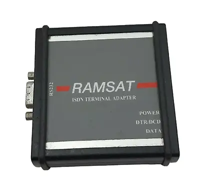 £144.68 • Buy Ramsat ISDN TA-77 Terminal Adapter Interface Standard Serial Plug Directly Bus