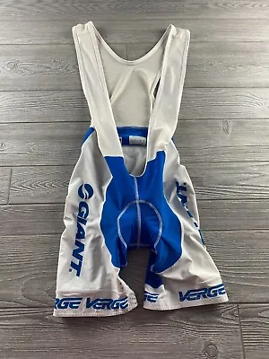 Verge Sport RACE Padded Cycling Blue/White Suit Mens Size Large Sleeveless • $29.74