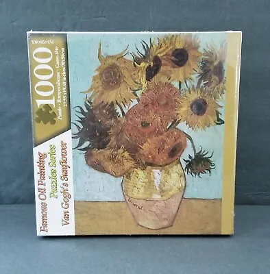 Famous Oil Painting Puzzles Series Van Gogh's Sunflower 1000 Pcs • $4.99