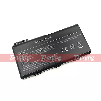 9Cell Battery For MSI A5000 A6000 A7200 CR500 CR620 CR700X CX720 BTY-L74 BTY-L75 • $34.99