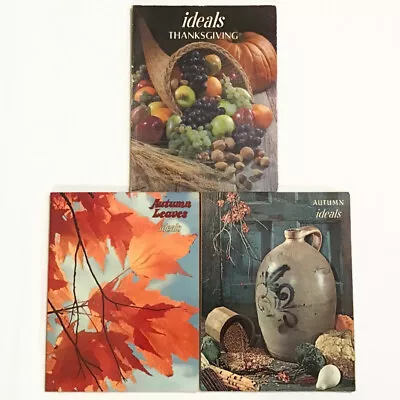 Vintage Ideals Publications AUTUMN & THANKSGIVING Seasonal Fall Holiday Magazine • $15.99