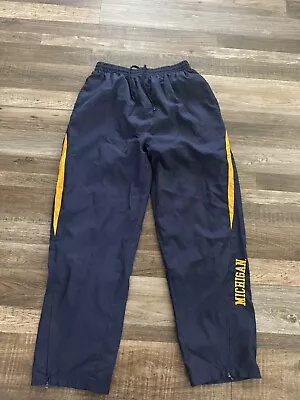 Vintage NCAA By KA Inc. Michigan Wolverines Track/jogging Pants Sz M • $25.49