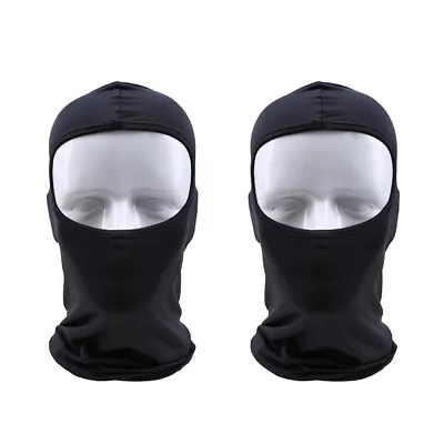 Motorcycle Balaclava Full Face Mask Racing Neck Cover Protector Universal • $9.09