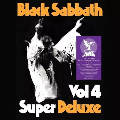 Black Sabbath - Vol.4 (super Deluxe 4cd Box Set)  4 Cd New! • $192.94