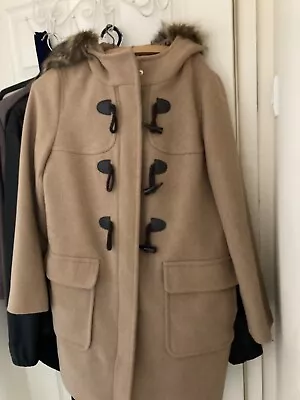 M & S Camel Duffle Coat 16 • £18