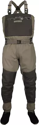 Deep Eddy Breathable Stockingfoot Fly Fishing Chest Wader Regular And Stout Size • $225.99