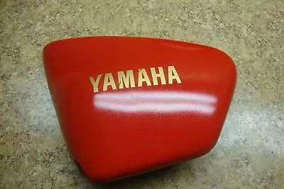 1997 Yamaha Virago XV250 XV 250 Left Side Cover Plastic Panel Body Cowl Red C3 • $89.95