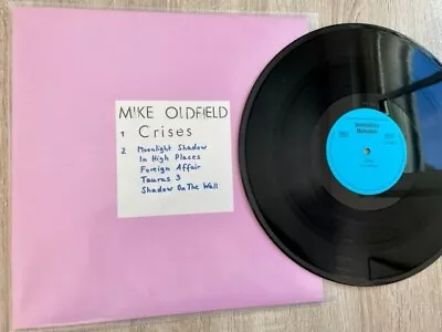 [Test Pressing] Mike Oldfield –  Crises  Amiga GDR / DDR / Musterplatte • £170.99