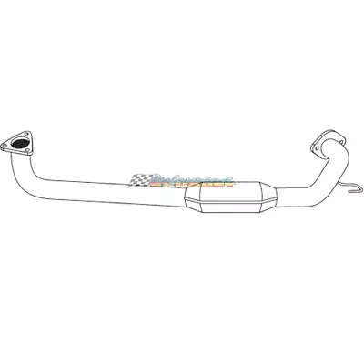 LEFT SIDE STANDARD EXHAUST CAT CONVERTER For HOLDEN RODEO RA 3.5LT V6 2003-2005  • $560