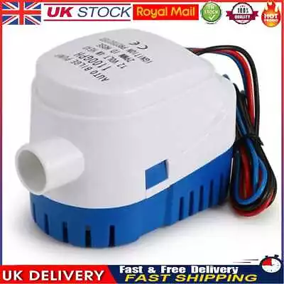 DC 12V 24V Submersible Pump 1100GPH Bilge Water Pump For Kayak Marine Boat • £18.61