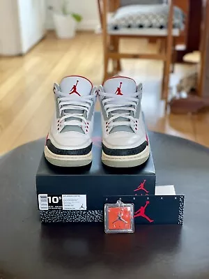 Air Jordan 3 Retro ‘Fire Red’  2013 Size 10.5 US MENS  • $110