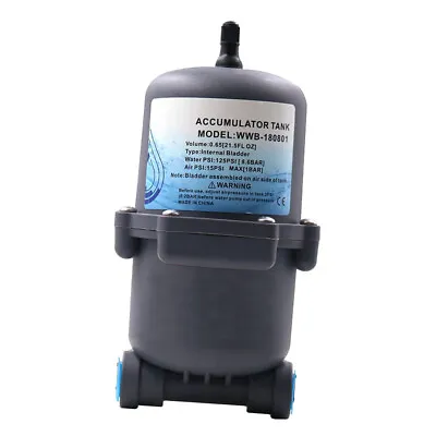 Boat Water Accumulator Tank Marine/RV Pressurized Tank Water Pump Accumulator • £28.56