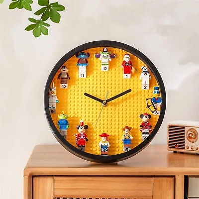 DIY Disney Brick Clock Superman Spider Man Iron Man Batman • $125