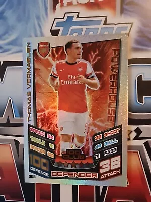 Match Attax 12/13 100 Club Thomas Vermaelen • £2