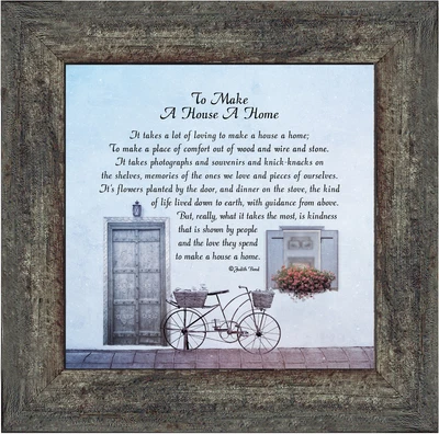 £29.19 • Buy **NEW** Elegantly Yours To Make A House A Home, Home Décor, 10x10 8632