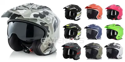 New Acerbis Trials Kids Helmet Montesa Beta Enduro Gasgas Txt Road Legal Pro • $77.07