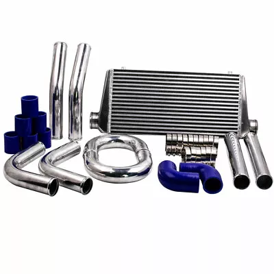 600x300x76 Turbo Inter Cooler 3.0 In/Outlet And 2.5  63mm Intercooler Pipe Kit • $379