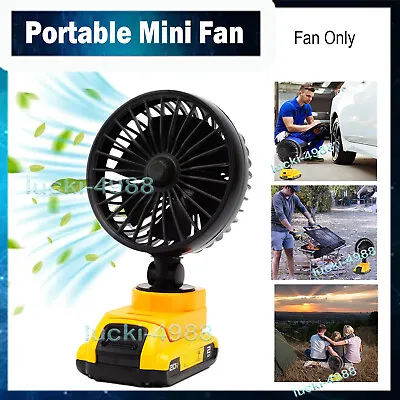 For Dewalt 20V MAX Battery Portable Fan Air Cooling Outdoor Working Camping US • $18.91